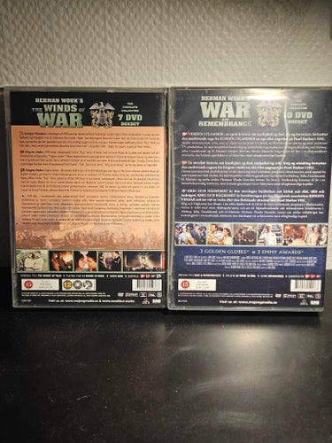 The Winds of War + War and Remembrance (Krig/Drama) Komplett DVD Box