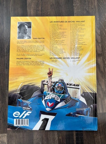 Michel Vaillant – La fièvre de Bercy, seriebok 1998 Jean & Philippe Graton
