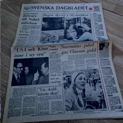 Svenska Dagbladet 19 februari 1973