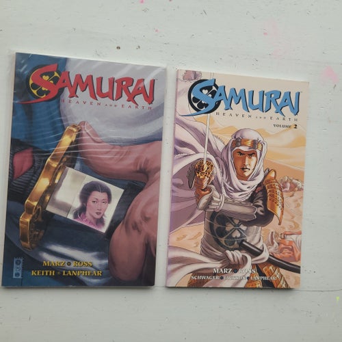 Samurai Heaven and Earth Volym 1 och 2 av Marz och Ross