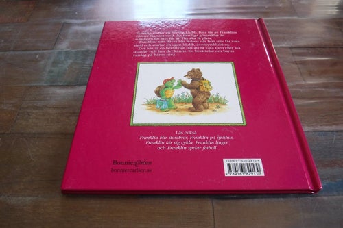Barnbok Franklins hemliga klubb författare Paulette Bourgeois, Brenda Clark
