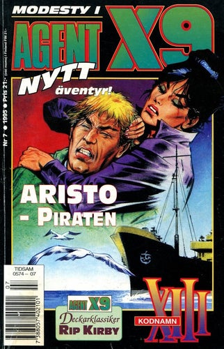 Agent X9 # 07 (1995) (Modesty Blaise) (Beg)