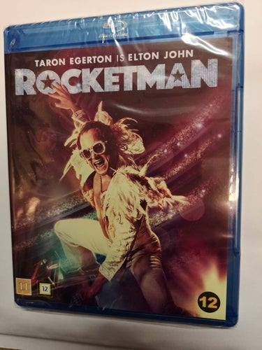 Blu-ray Rocketman Elton John Svensk text INPLASTAD