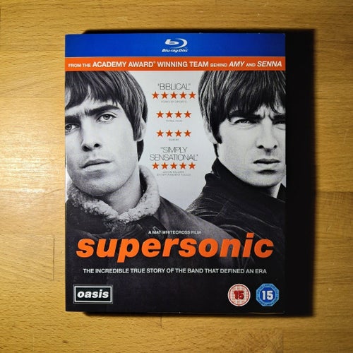 Supersonic - Oasis Dokumentär (Blu-ray, Slipcase, Ny & Inplastad)