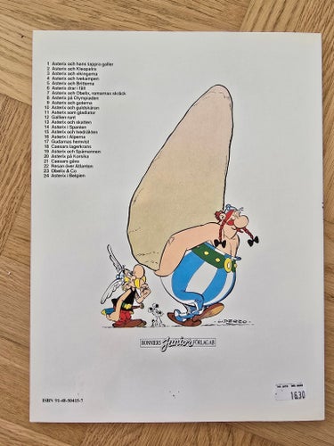 Asterix och det stora bygrälet (25) VF-NM Förstaupplaga