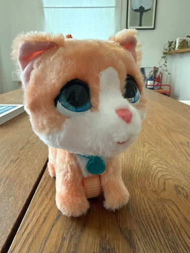 FurReal Friends interaktiv katt + koppel – mycket fint skick