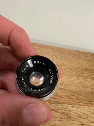 Meopta Belar 1:4.5 f=55mm objektiv