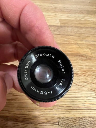 Meopta Belar 1:4.5 f=55mm objektiv