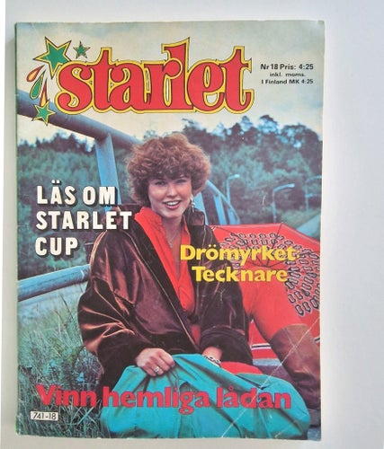 Starlet tidning nr 18 1982 - Duran Duran, Docent Död