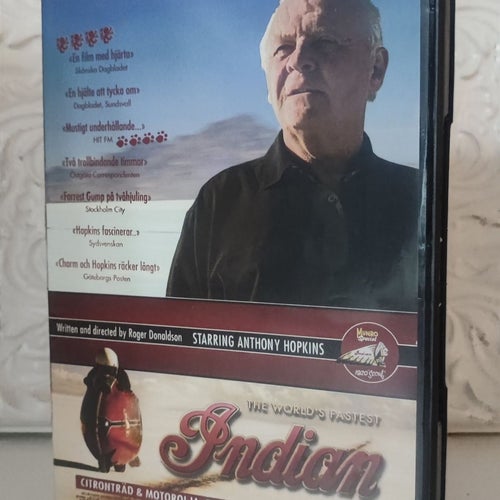 The World's Fastest Indian DVD Svensk Utgåva