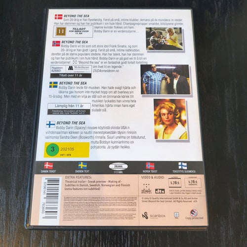 Beyond the Sea (DVD)
