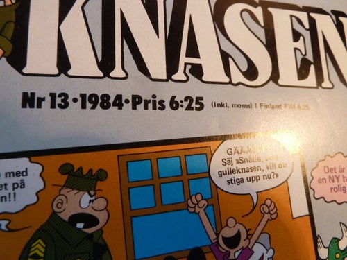 KNASEN NR13, 1984,