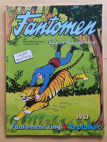 Fantomen - Klassiska äventyr 1987 - Fantomens ring - Rep