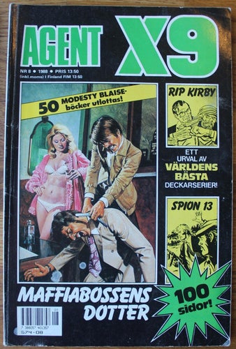 AGENT X9 1988 NR 8