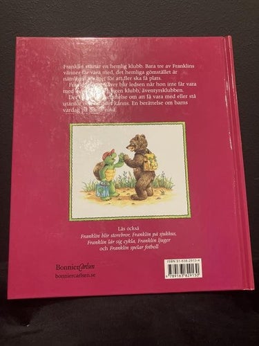 Bok - Franklins hemliga klubb av Paulette Bourgeois & Brenda Clark