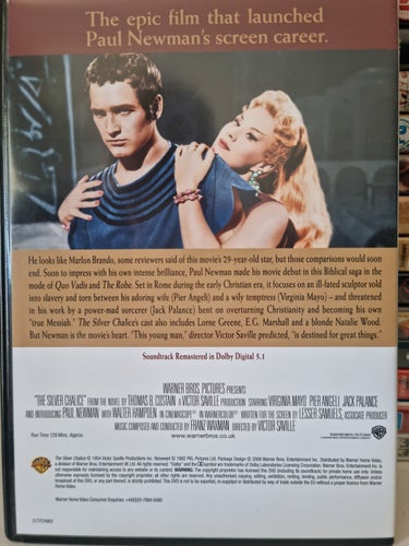 The Silver Chalice (1954) Victor Saville med Paul Newman, Virginia Mayo.