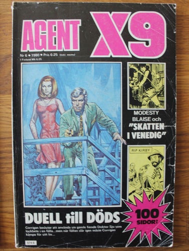 AGENT X9 1980 NR 6