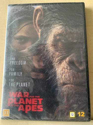 War for the planet of the apes, INPLASTAD, Dvd