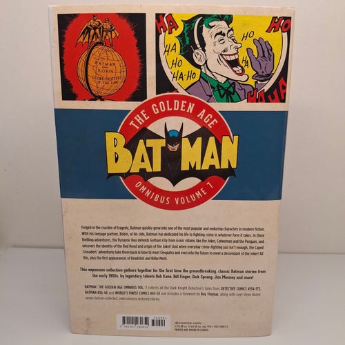 Batman The Golden Age Omnibus Volym 7 Av Bob Kane 2019 First printing
