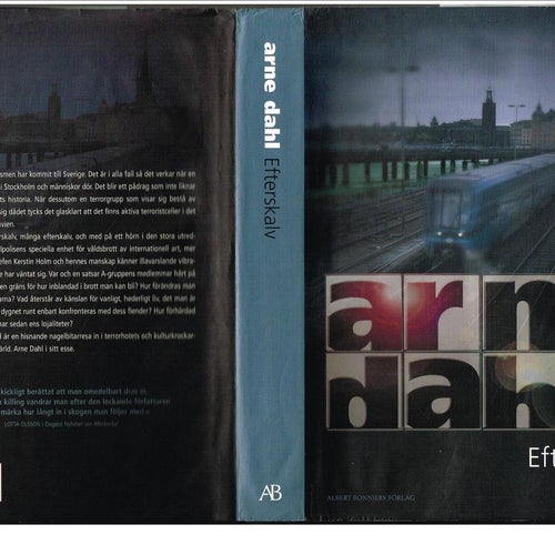 EFTERSKALV - Arne Dahl - kriminalroman (2006)