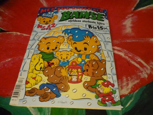 TIDNING, BAMSE, NR 12 - 1992