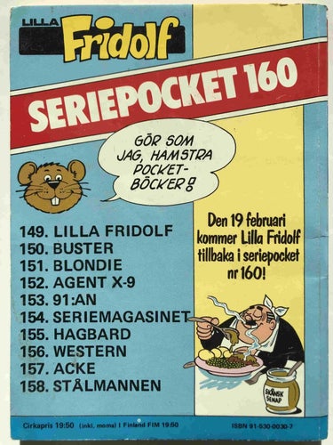 Serie-Pocket 159 - Helgonet. FN