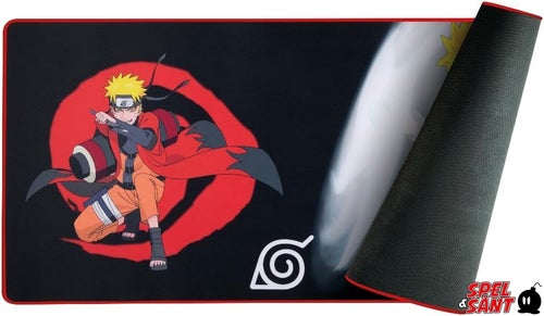 Konix Naruto Shippuden XXL Mouse Pad Röd (90x46cm)
