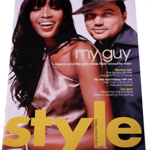 The Sunday Times Style Magazine 5th March 2006-NEW-Naomi Campbell-Weight 130g