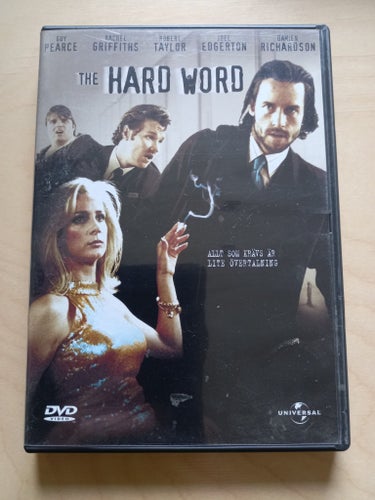 DVD-FILM "THE HARD WORD" MED GUY PEARCE OCH RACHEL GRIFFITHS FRÅN 2002