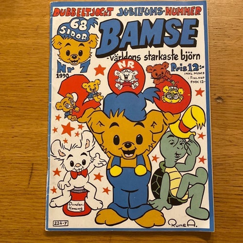 Bamse 1990 Nr 7,8 & 9