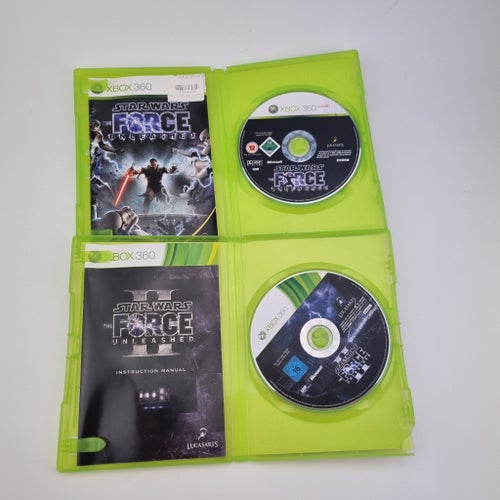 Star Wars The Force Unleashed I & II Xbox 360