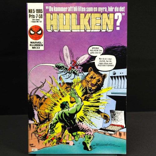 Hulken - 1985 - NR 5 - en Hulk mer eller mindre | Avengers