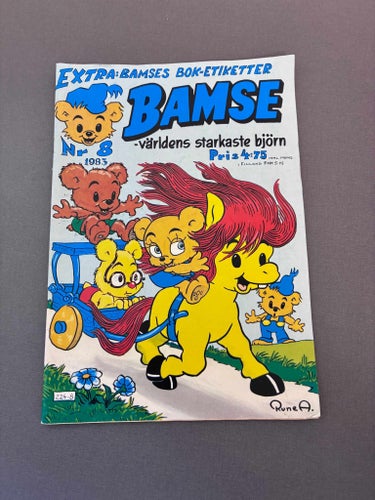 Bamse nr 8 1983