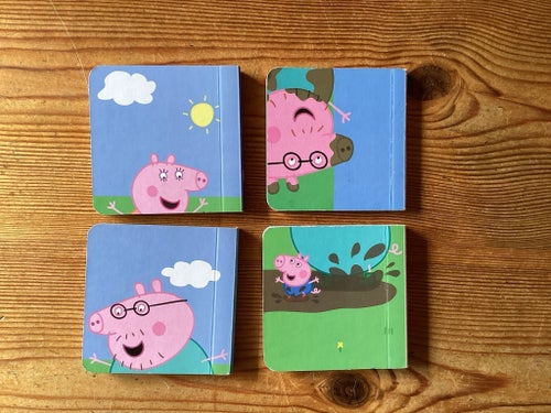 4st. Peppa Pig böcker.