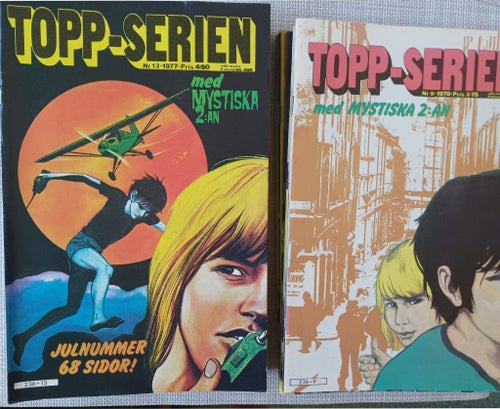 TOPP- Serien. Alla nr 1977-1978