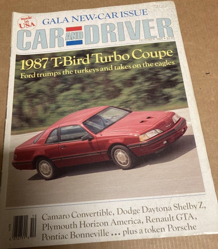 CAR and DRIVER 1982, 1983, 1984, 1985, 1986 ## 13 STYCKEN TIDNINGAR ##