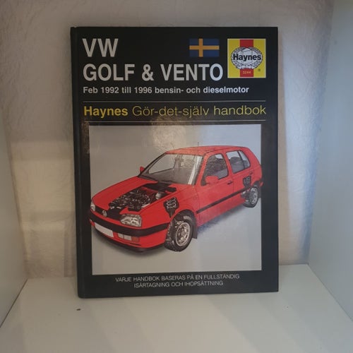 VW Golf & Vento Gör-det-själv-handbok av Mark Coombs och Spencer Drayton