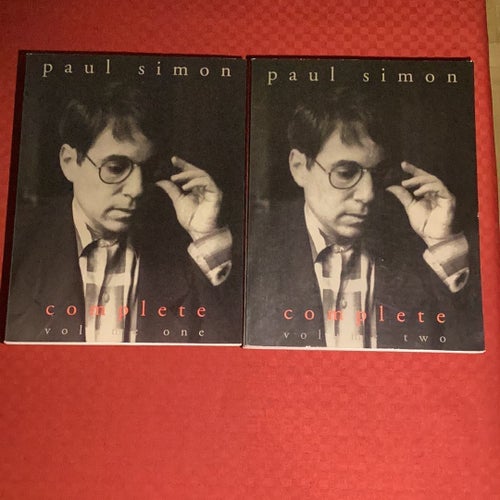 Paul Simon Complete Volume One och Volume Two - Notböcker