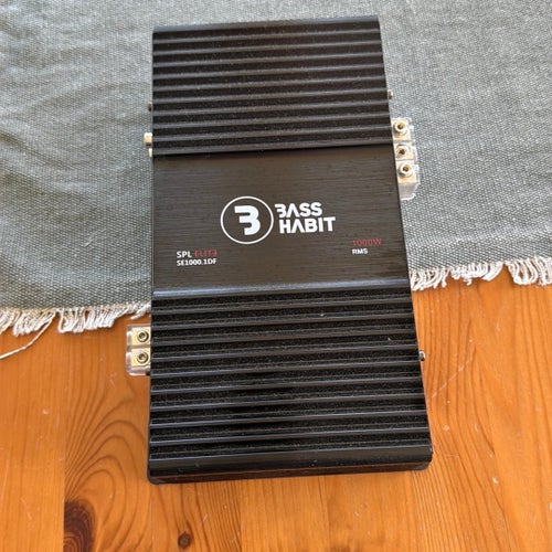 Bass Habit SPL Elite SE1000.1DF Slutsteg