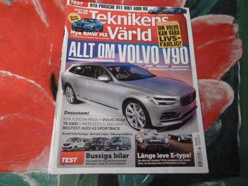 TEKNIKENS VÄRLD, NR 7-2016, TIDNING
