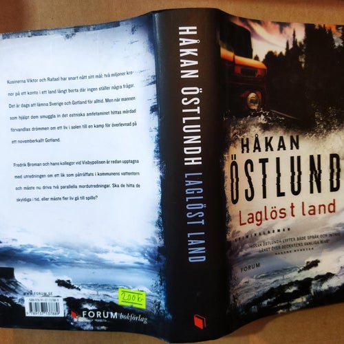 Laglöst land av Håkan Östlundh. Very Fine plus