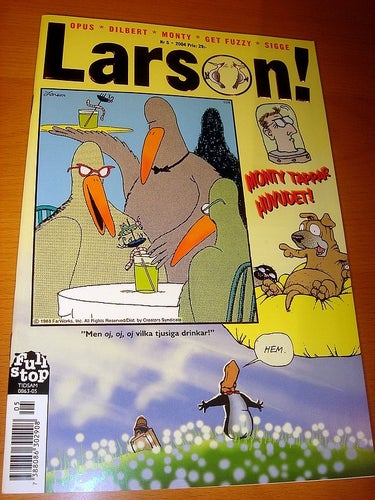 LARSON (svensk) NY OLÄST Nr 5 2004 !!!