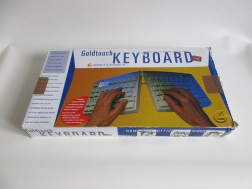 Goldtouch Ergonomiskt vintage tangentbord KFK-E88YY svensk layout