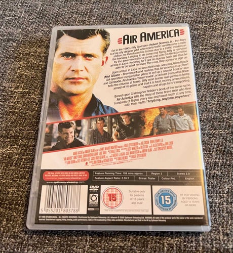 AIR AMERICA (1990) SVENSK UTGÅVA I NYSKICK!