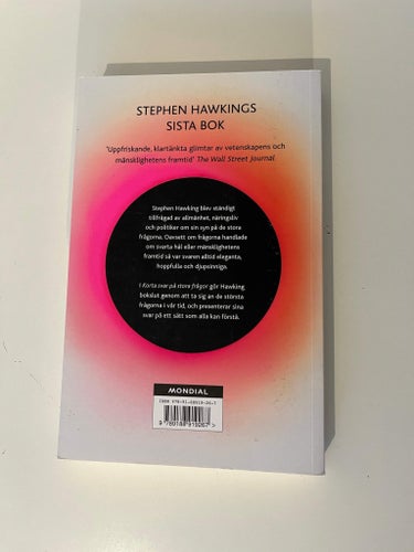 Korta svar på korta frågor - Stephen Hawking
