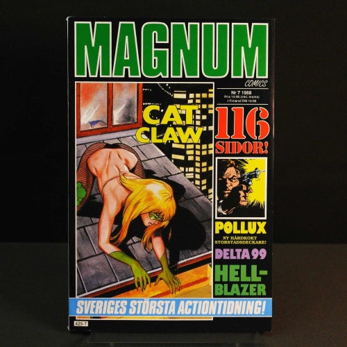 Magnum comics - 1988 - NR 7 - Cat Claw, Delta 99, Hellblazer, Pollux