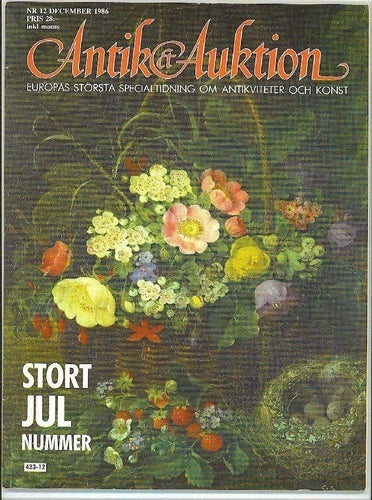 Antik & Auktion 12/1986 - Empirens ljus, bröderna Daum m m