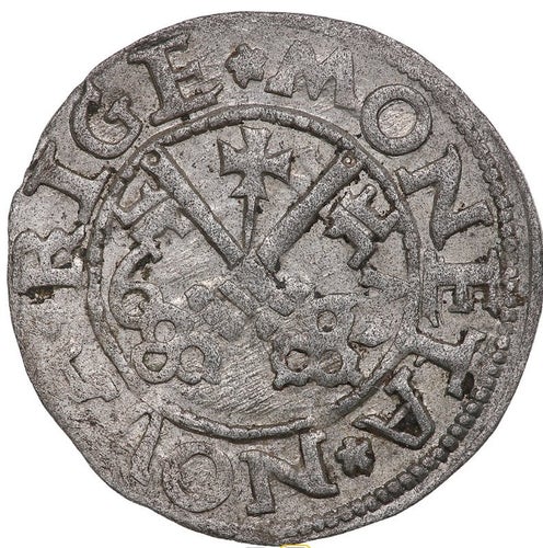 Ärkebiskopsdömet Riga (Kokenhusen) Schilling 1563 - Wilhelm von Brandenburg