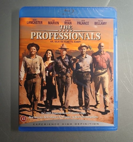 De Professionella - Lee Marvin - Svensk text - Inplastad Blu-ray