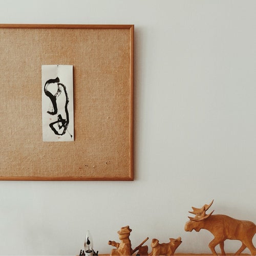 Unique Abstract ink Zen-art